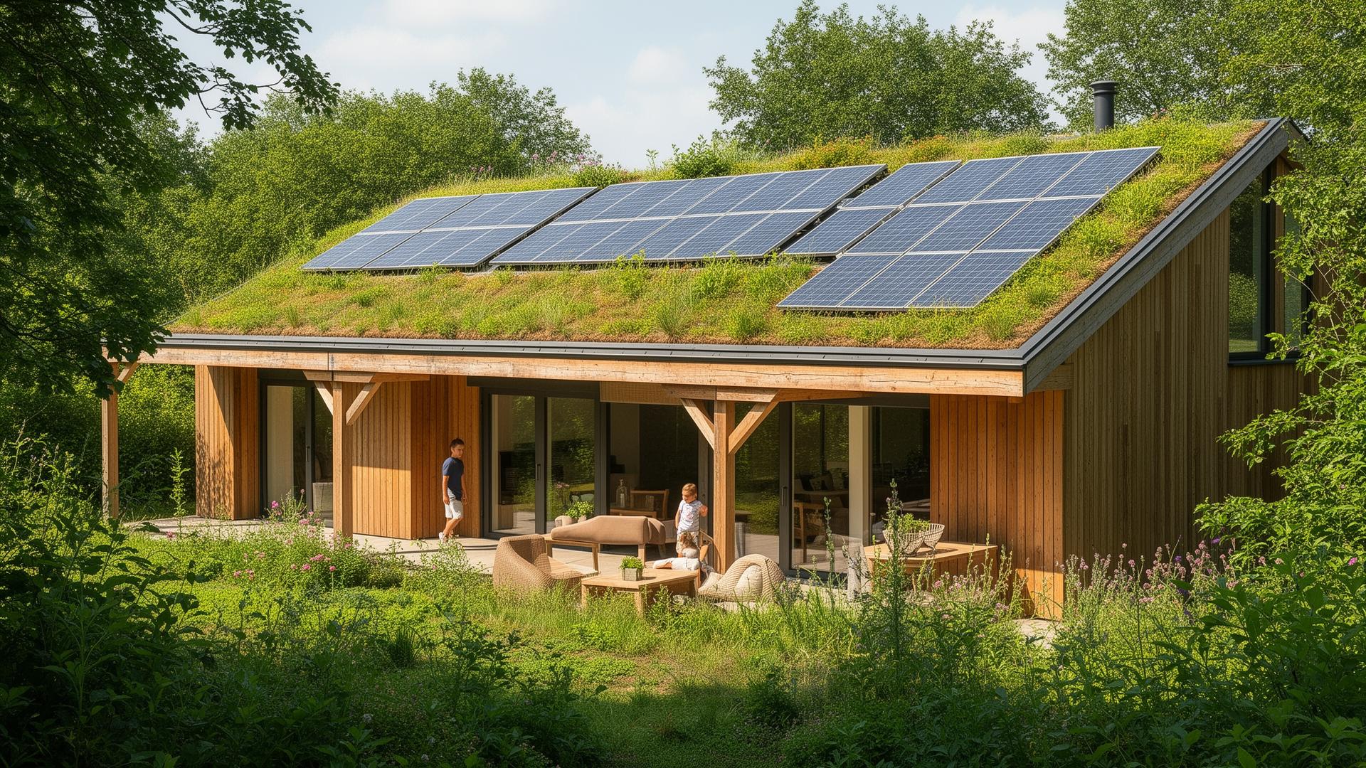 Vivienda ecológica compacta de alta eficiencia energética